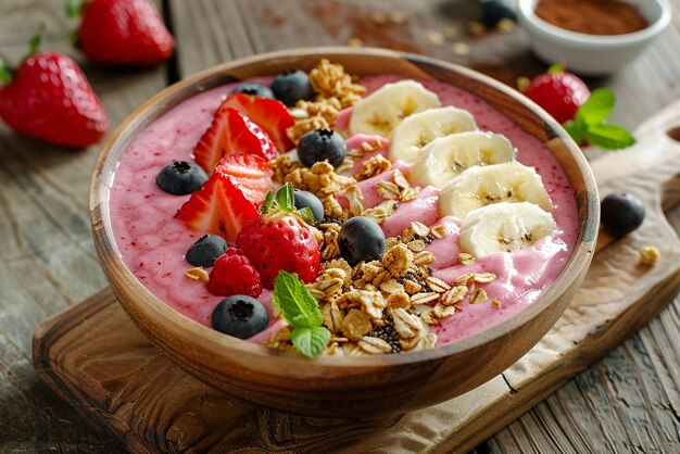 Smoothie Bowl: A Refreshing Start