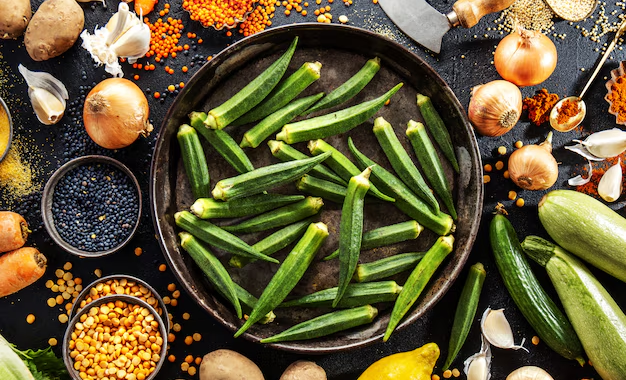 Keto Meal Plan with Okra