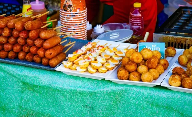 Asian Street Food Delicacies