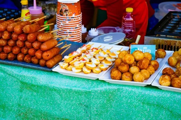 Asian Street Food Delicacies